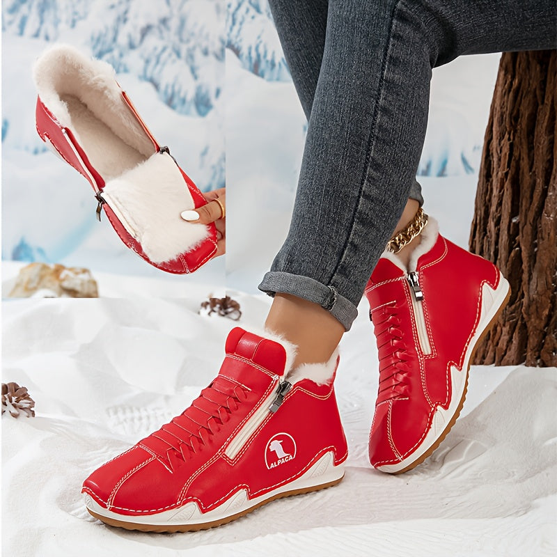 Ruby™ | Cozy Winter Ankle Boots