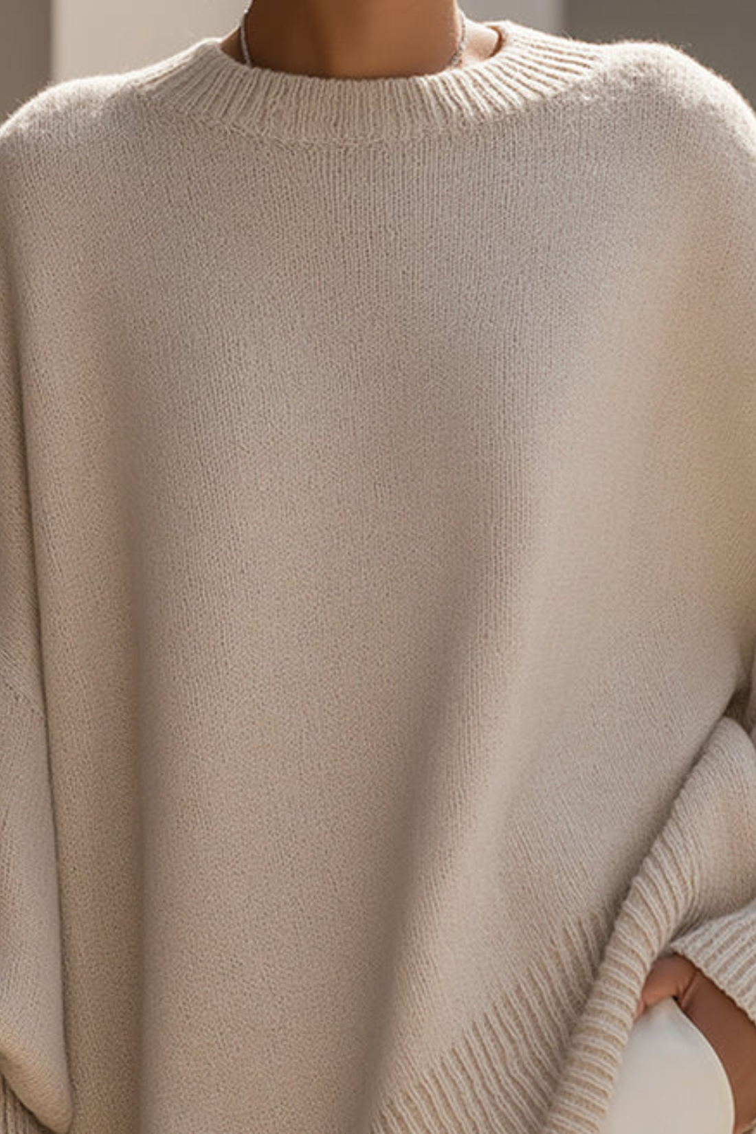 Angela™ | Cozy Knit Poncho