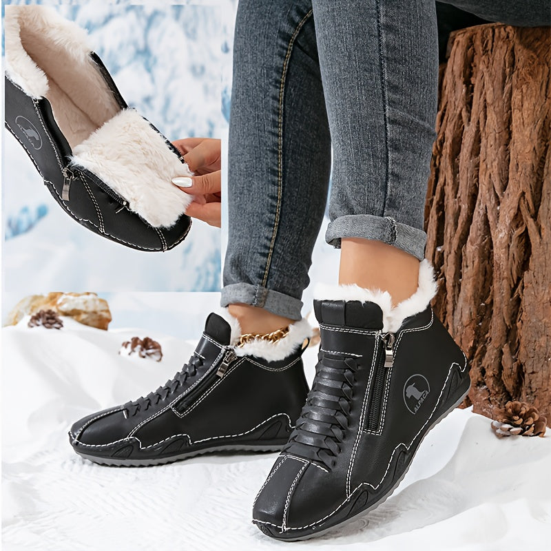 Ruby™ | Cozy Winter Ankle Boots