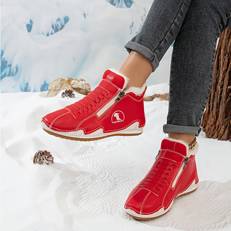 Ruby™ | Cozy Winter Ankle Boots