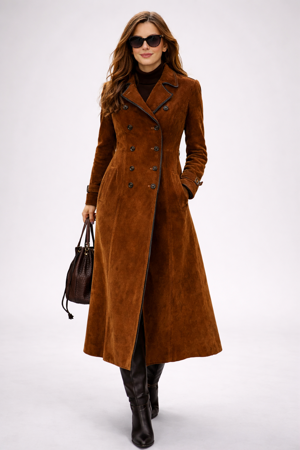 Nathaly Luxe Trench Coat – Édition Privée™