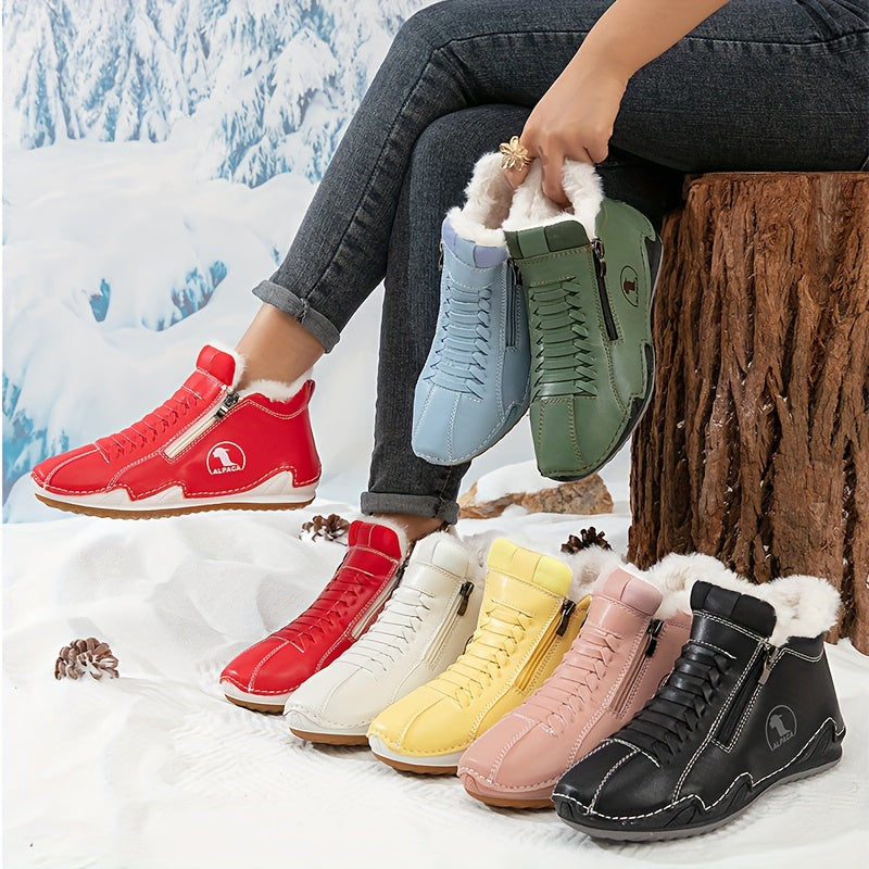 Ruby™ | Cozy Winter Ankle Boots