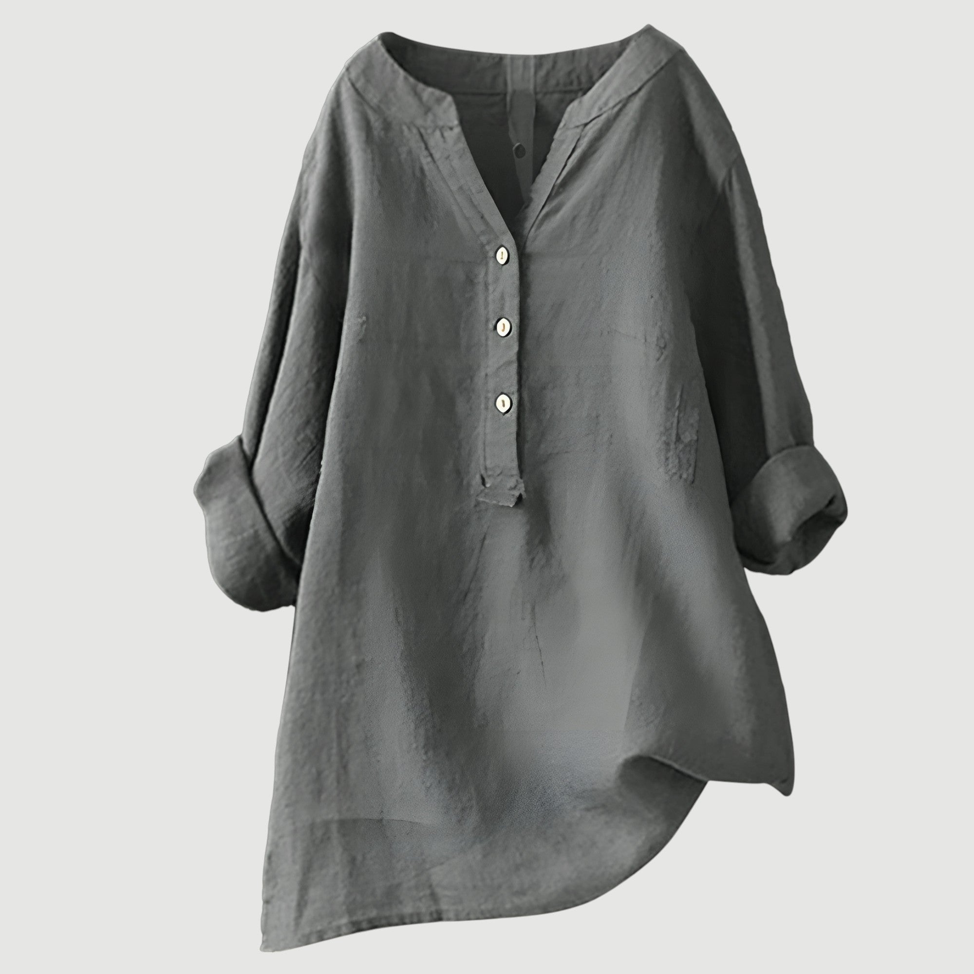 Marlowe Jade™ | Breezy Button-Up Shirt