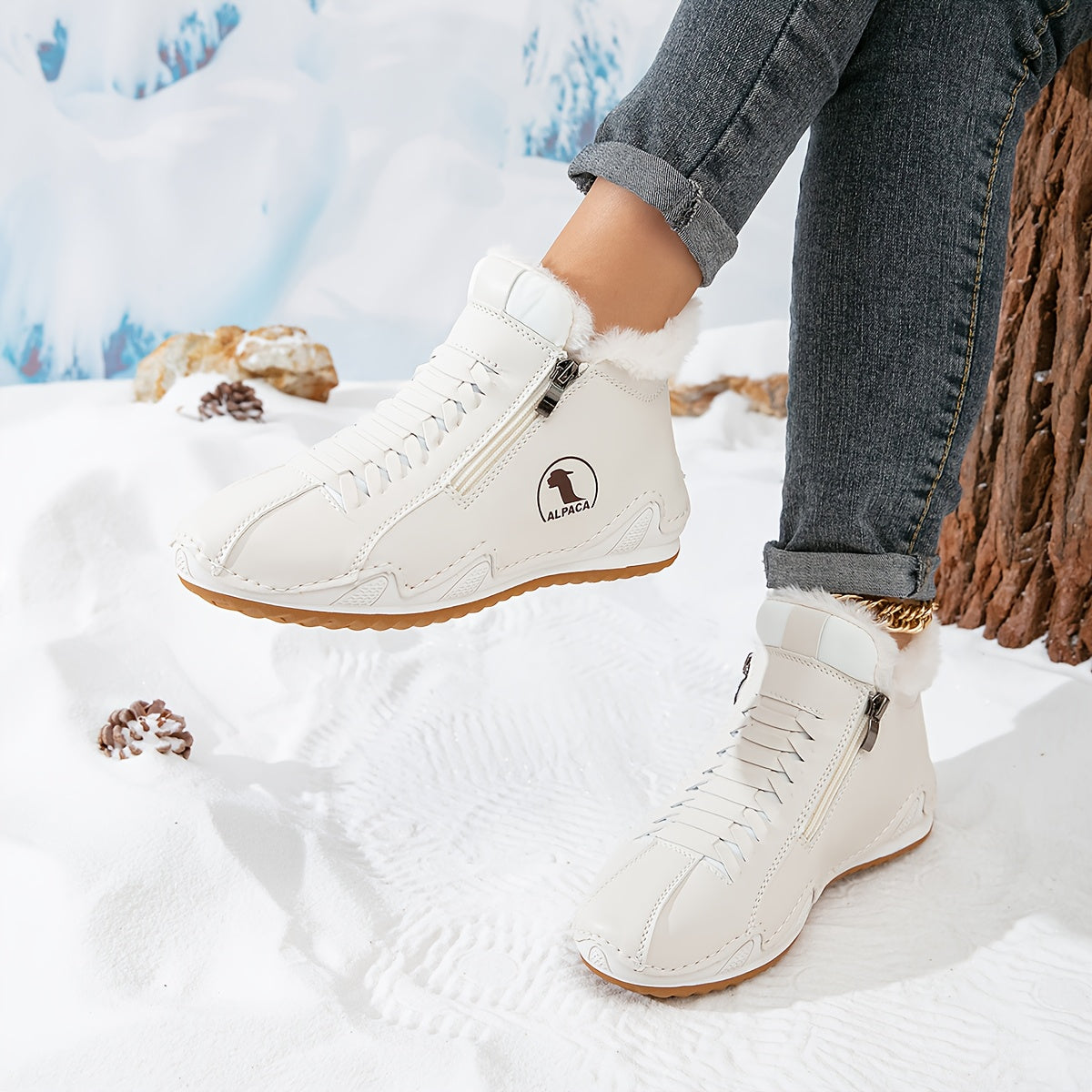 Ruby™ | Cozy Winter Ankle Boots