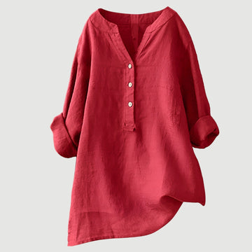 Marlowe Jade™ | Breezy Button-Up Shirt